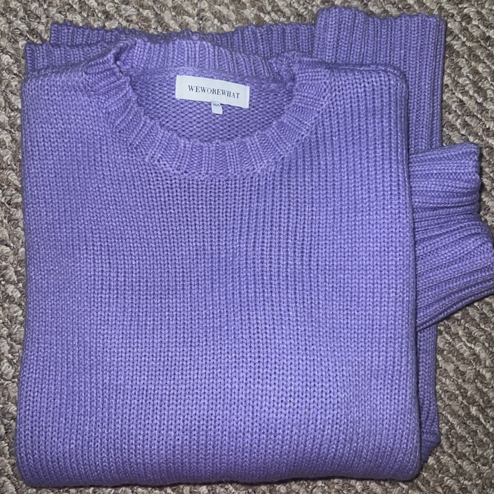 WeWoreWhat Sweater 💜